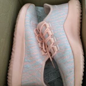 adidas Kids Pink and Blue Sneakers